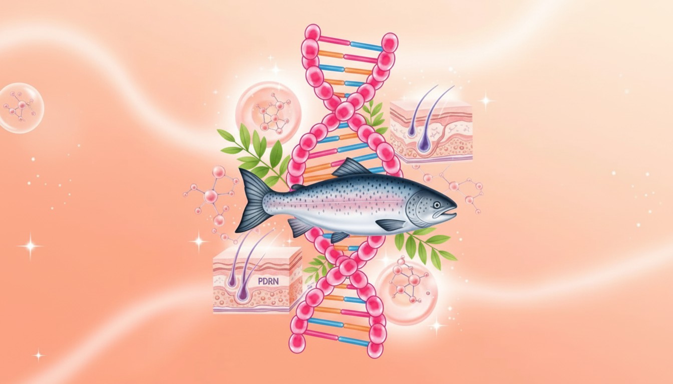 Jak funguje PDRN – polynukleotidy z DNA lososa regenerují pokožku